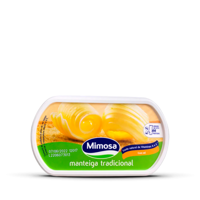 Manteiga Mimosa Com Sal 125G 